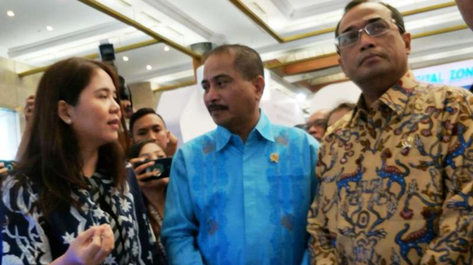 Menteri Pariwisata, Arief Yahya dan Menteri Perhubungan Budi Karya 