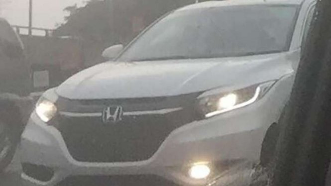 HR-V terbaru kepergok diuji coba di Malaysia.