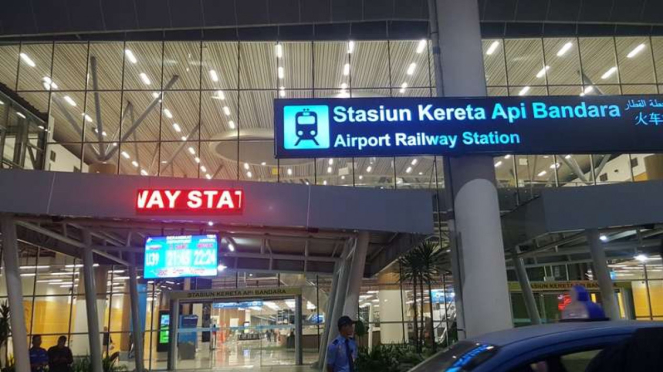 Kereta Moderen Asal Korea di Bandara Kualanamu