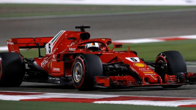 Pembalap F1 Ferrari, Sebastian Vettel