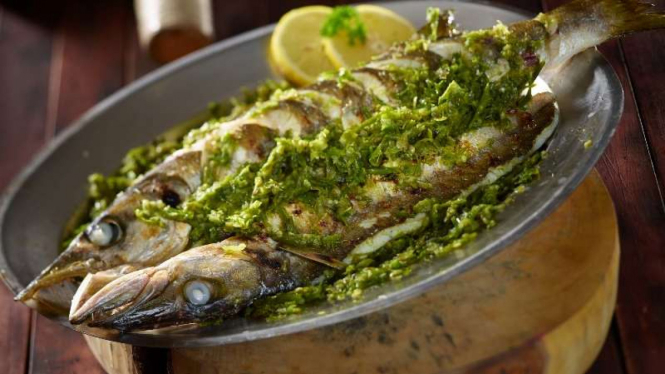 Kuliner Ikan Alu Alu BAkar Cabe Ijo