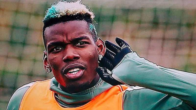 gelandang Manchester United, Paul Pogba.