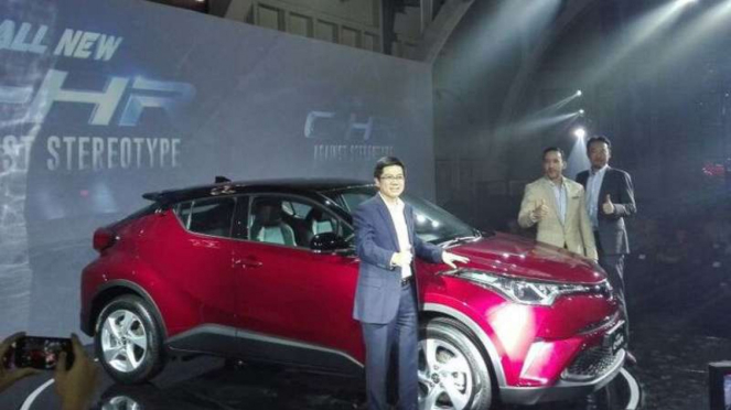 Peluncuran Toyota C-HR di Indonesia.