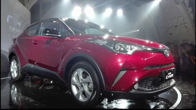 Peluncuran Toyota C-HR di Indonesia.