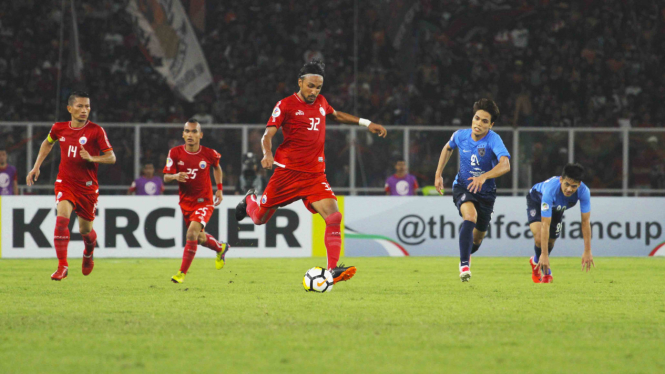 Pertandingan Persija melawan Johor Darul Ta'zim di Piala AFC 2018.