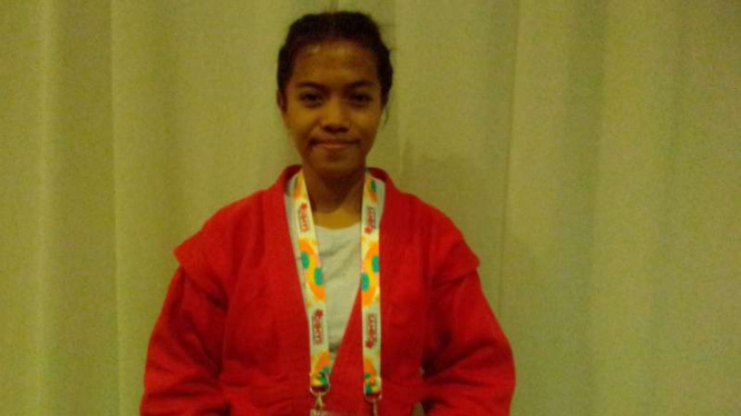 Atlet sambo, Anggun Nurajijah
