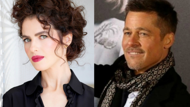 Neri Oxman dan Brad Pitt