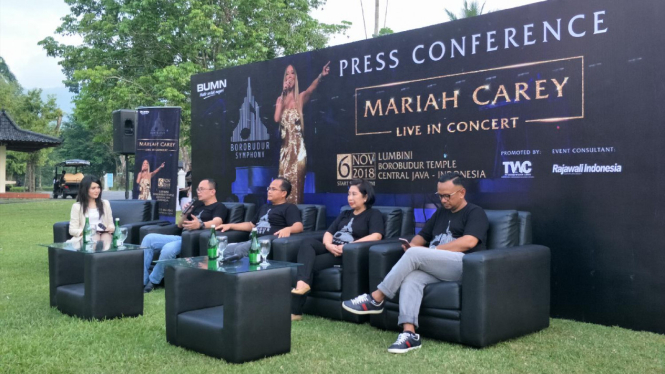 Konferensi Pers Konser Mariah Carey