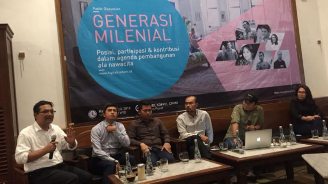 Diskusi generasi milenial