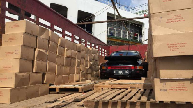Porsche 911 klasik yang diselundupkan ke Indonesia