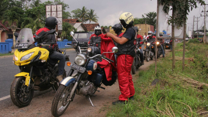 Bucek Depp touring di Palembang, Sumatera Selatan