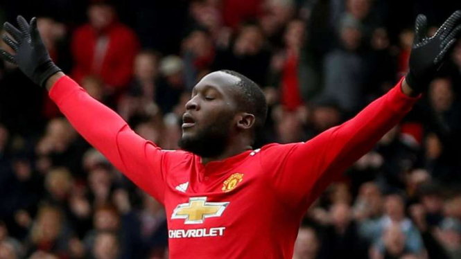 Penyerang Manchester United, Romelu Lukaku