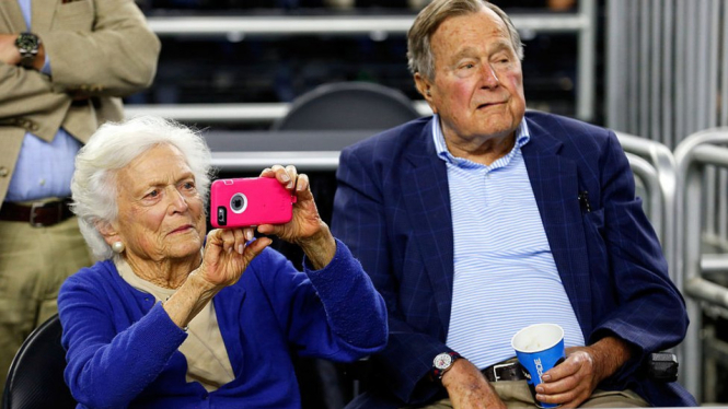 Barbara dan George HW Bush sudah menjalani pernikahan selama 73 tahun.