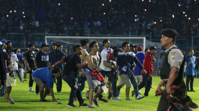 Kerusuhan Suporter pada Laga Arema vs Persib