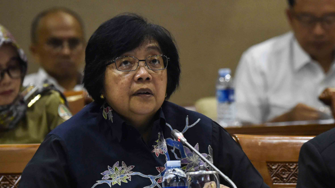 Menteri Lingkungan Hidup dan Kehutanan, Siti Nurbaya