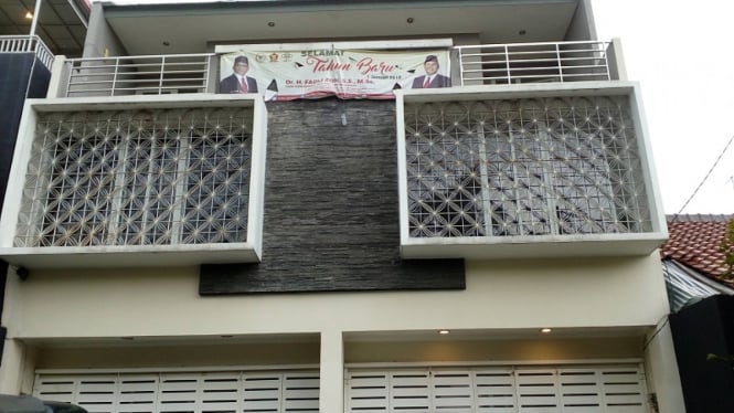 Rumah milik politikus Gerindra Fadli Zon