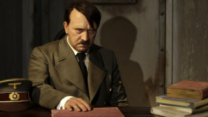 Patung lilin Adolf Hitler di Museum Tussauds di Berlin, Jerman