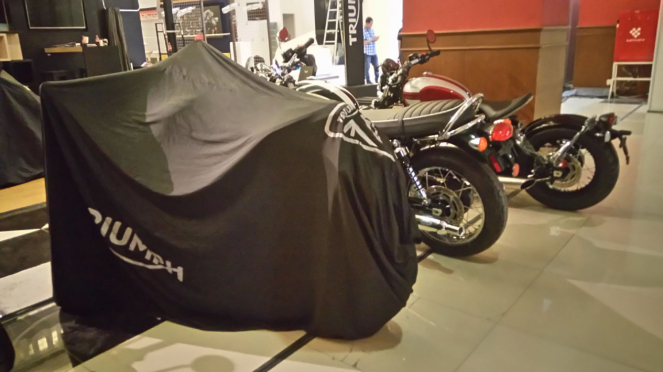 Stan motor Triumph di IIMS 2018