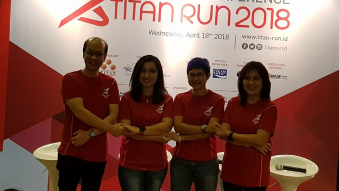 Konferensi pers Titan Run 2018