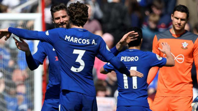 Winger Chelsea, Marcos Alonso.