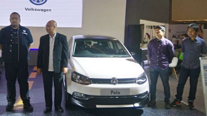 Peluncuran Volkswagen Polo VRS di IIMS 2018.