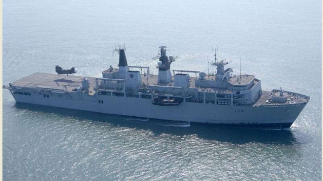 Kapal perang Inggris HMS Albion