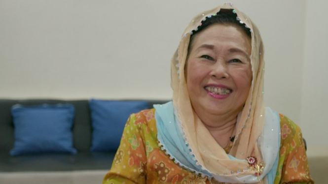 Sinta Nuriyah, istri mendiang Abdurrahman Wahid atau Gus Dur - BBC INDONESIA