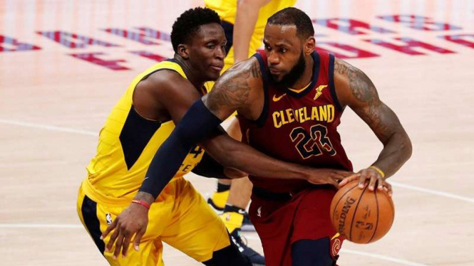 Pertandingan Playoff NBA antara Cleveland Cavaliers kontra Indiana Pacers