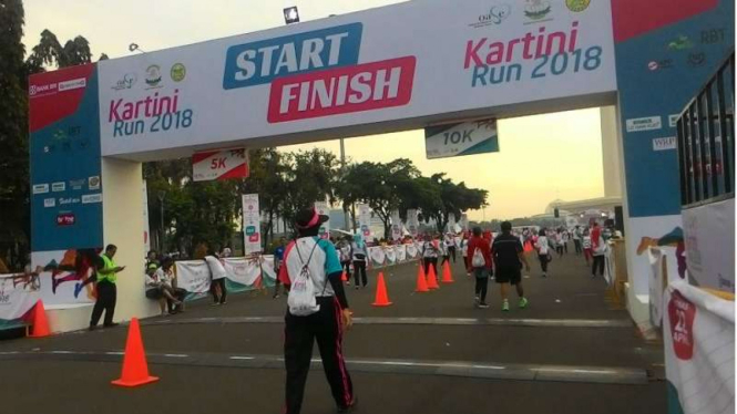 Kartini Run di Monas