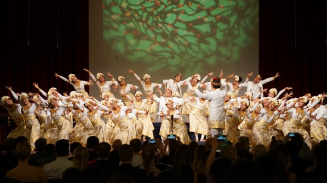 The Resonanz Childrens Choir di European Grand Prix (EGP), Maribor, Slovenia.