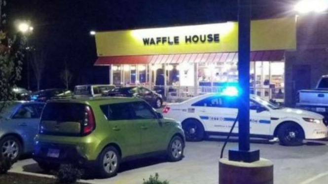 Penembakan di kedai Waffle House di Nashville, AS
