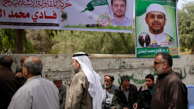 Hamas menyebut Fadi al-Batsh sebagai martir, yang biasanya digunakan untuk orang-orang yang dibunuh oleh pasukan Israel. - AFP