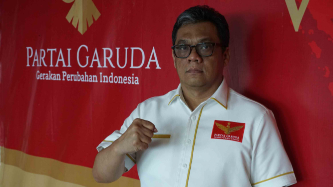 Ketua Partai Garuda, Ahmad Ridha Sabana