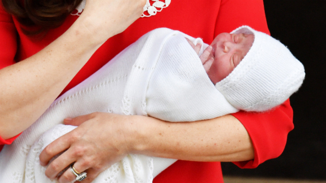 Anak ketiga Pangeran WIlliam dan Kate Middleton.