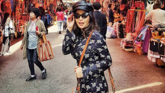 4 Gaya Chef Marinka Liburan di Korea Selatan, Kece Berat