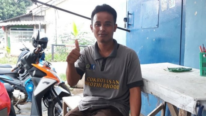 Kentut di warungnya. - Tribunnews/Ega Alfreda