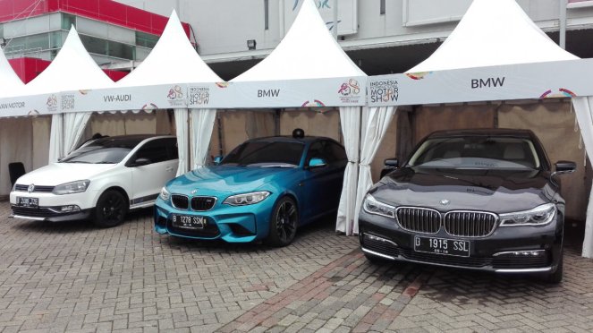 Mobil test drive di IIMS 2018