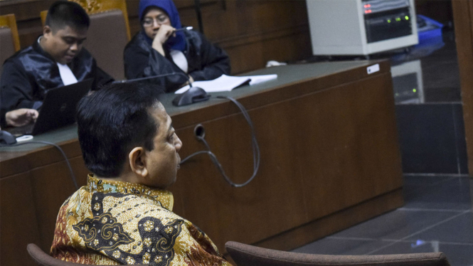 Setya Novanto Jalani Sidang Putusan