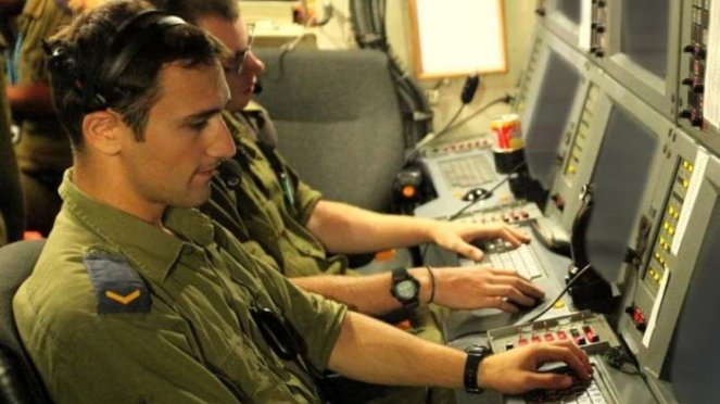 Ilustrasi Tentara Siber Israel.