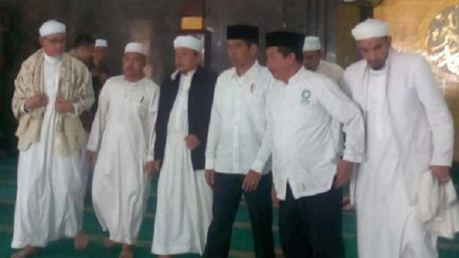 Persaudaraan Alumni 212 bertemu Presiden Joko Widodo