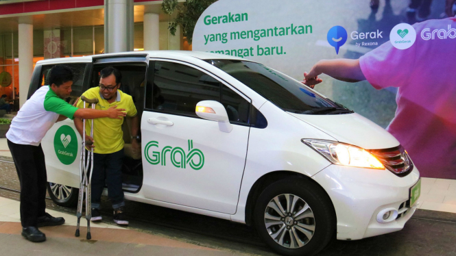 Grab meluncurkan layanan khusus bagi penyandang disabilitas, GrabGerak