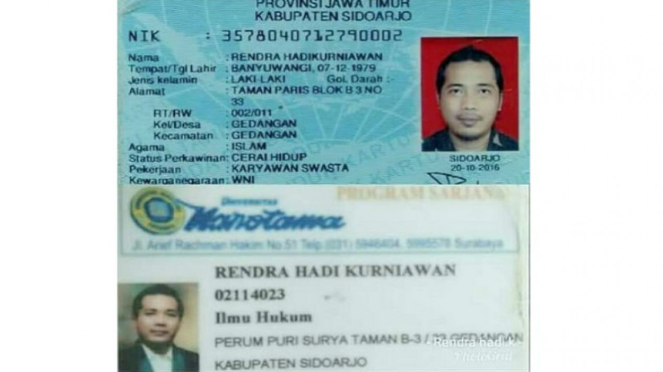 Rendra Hadikurniawan, penghina Nabi Muhammad diringkus polisi