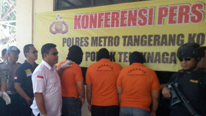 Dept Collector diamankan Polisi di Tangerang.