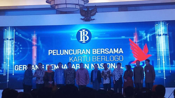 Bank Indonesia luncurkan bersama kartu debet berlogo GPN.