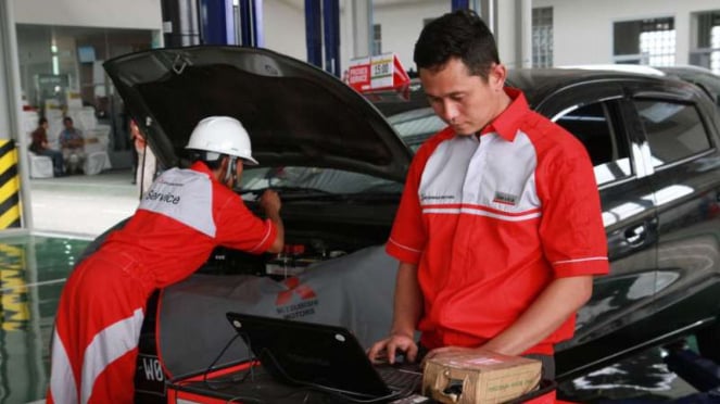 Bengkel resmi Mitsubishi