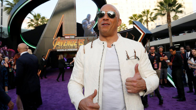 Vin Diesel sebagai Groot di Film Guardians of the Galaxy