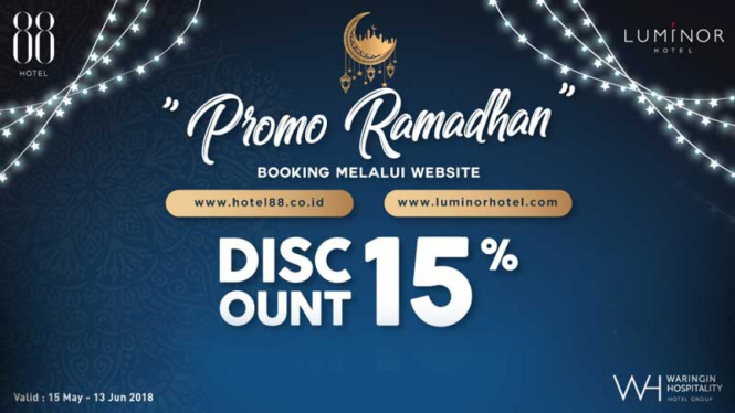 Promo Ramadan www.hotel88.co.id.