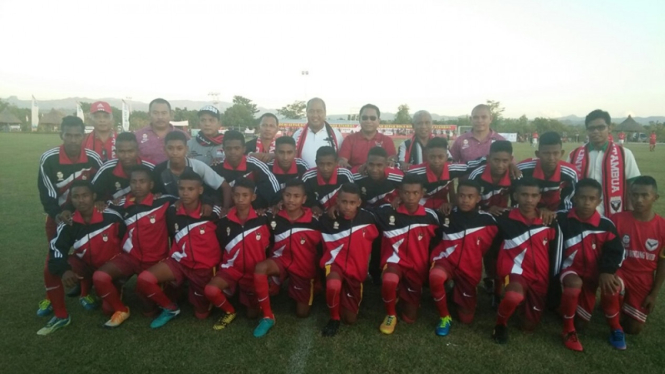 Acara Liga Sepakbola usia muda di Atambua, Nusa Tenggara Timur