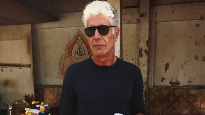 Anthony Bourdain di Bali.