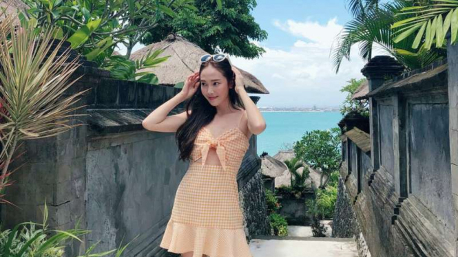 Jessica Jung eks.Girls Generation liburan di Bali
